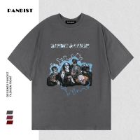 PANDIST夏季新款纯棉短袖T恤男女港风韩版宽松圆领内搭上衣潮ins