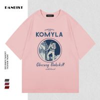 PANDIST夏季新款纯棉短袖T恤男女韩版宽松港风休闲圆领上衣潮ins