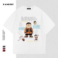 PANDIST夏季新款纯棉哆啦A梦胖虎印花男女学生圆领潮ins宽松上衣