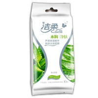 洁柔水润净肤湿巾(独立装)10片