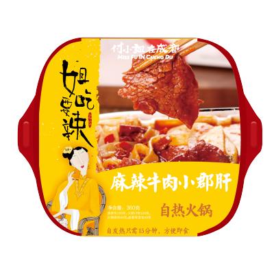 付小姐麻辣牛肉小郡肝自热火锅360g