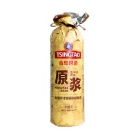 青岛啤酒青岛原浆鲜生啤酒原液1L*2支品鉴级尊享装醇厚柔和