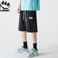 Claw money休闲短裤男士韩版潮流2022夏季宽松学生篮球运动五分裤