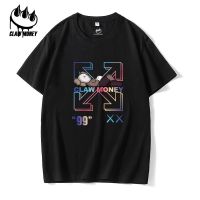 Claw Money短袖T恤男宽松潮牌大码ins上衣纯棉圆领百搭男装半袖潮