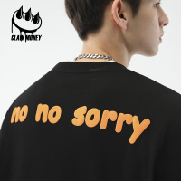 CLAWMONEY纯棉短袖t恤男2022年新款男装宽松潮流百搭圆领简约上衣