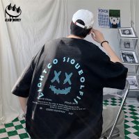 Claw money 短袖男夏季新款韩版潮流宽松运动半袖百搭流行休闲T恤