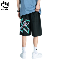 Claw money 2022夏季冰丝感休闲短裤宽松男运动篮球潮流五分裤