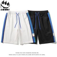 Claw money美式潮牌侧边拼接运动五分裤篮球卫裤夏季宽松休闲短裤