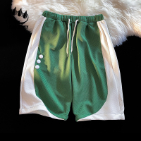 Claw money短裤男夏季透气薄款休闲跑步健身潮流运动宽松五分裤男