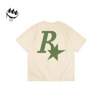 CLAW MONEY美式t恤男复古重磅短袖设计感小众夏季穿搭衣服ins潮牌