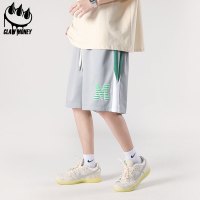 CLAW MONEY 运动短裤男夏季港风潮牌宽松篮球裤休闲百搭五分裤子