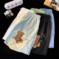 Claw money夏季帅气宽松短裤男港风休闲运动五分裤学生中裤沙滩裤