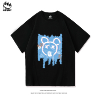 Clawmoney夏季短袖T恤男纯棉内搭薄款打底体恤衫潮流青年圆领半袖