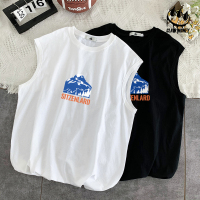 Claw money百搭运动背心男夏季篮球健身坎肩学生帅气纯棉无袖T恤