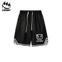 Claw money美式篮球短裤男夏季宽松大码冰丝休闲裤衩ins潮牌运动