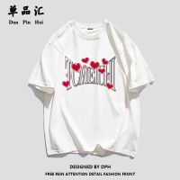 单品汇夏季2022新款纯棉短袖T恤女设计感小众潮流打底衫学生宽松