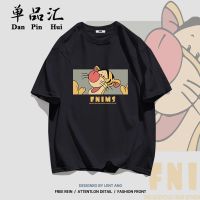 单品汇 纯棉T恤男女夏季短袖新款学生情侣卡通印花百搭宽松上衣潮