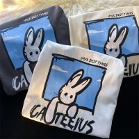 单品汇100%纯棉短袖t恤男女夏季薄款卡通印花韩系学院风宽松上衣