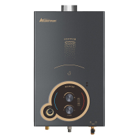 JSG12-Q62-Y2 货号AR816Q 燃气热水器 6L平衡机 铜水箱 配花洒 液化气