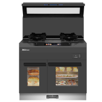 奥铂特(aoubot) JJZT-SD-34 货号JA838ZK 集成灶 左烤右蒸款 烟灶蓝牙联动 一级能效 天然气