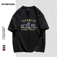 VICTORYVERA甜美高街短袖T恤女2022新款夏港风宽松时尚百搭上衣潮