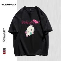 VICTORYVERA学院风短袖t恤女学生ins宽松休闲百搭国潮情侣上衣服