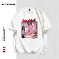 VICTORYVERA学生盐系百搭印花短袖t恤女夏新款宽松气质上衣ins潮