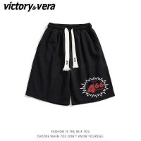 VICTORYVERA学生短裤男女夏季潮流宽松百搭休闲运动直筒短裤百搭