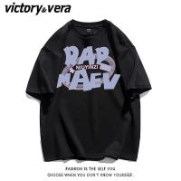 VICTORYVERA盐系小众短袖t恤女2022夏季新款韩版宽松百搭上衣潮流