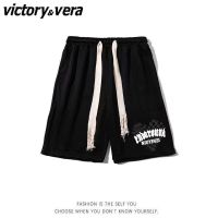 VICTORYVERA2022夏季新款运动短裤男女宽松显瘦高腰休闲五分裤潮