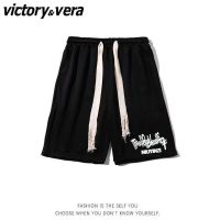 VICTORYVERA短裤男女学生韩版宽松复古潮流休闲五分裤子夏季百搭