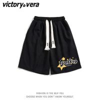 VICTORYVERA夏季薄款运动短裤女学生宽松显瘦百搭直筒五分裤ins潮