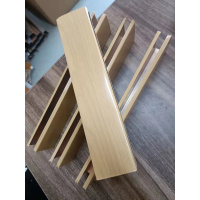 苏宁定制 20*60*0.5 木纹 吊顶格栅 铝方通(按平方销售,面积需增加5%的安装损耗)