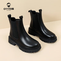 oyy2023新款秋季新款马丁靴松紧套脚