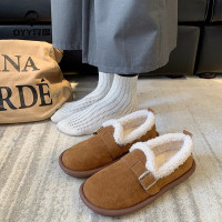 oyy2023新款潮搭出街新款复古加绒勃肯鞋