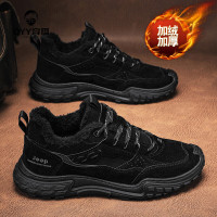 oyy2023新款秋冬新款加绒工装男鞋劳保马丁鞋