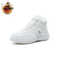 oyy2023新款迪梦加绒保暖高帮英伦运动学生鞋女鞋