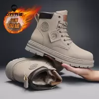 oyy2023新款加绒高帮大靴小靴马丁靴工装靴大头鞋男鞋