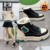 oyy2023新款迪梦加棉保暖高帮韩版时尚百搭休闲运动板鞋