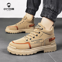 oyy2023新款2023秋季新款业 马丁靴男鞋靴子短靴马靴