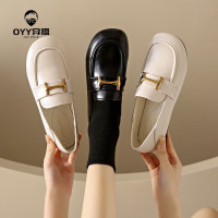 oyy2023新款 乐福鞋小皮鞋单鞋休闲鞋小众法式复古英伦风