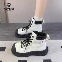 oyy2023新款 马丁靴工装靴休闲英伦甜酷复古风运动潮