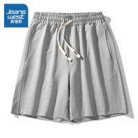 真维斯短裤男士夏季薄款韩版潮牌宽松休闲裤外穿沙滩裤运动五分裤