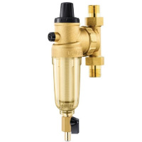 飞利浦(PHILIPS)前置过滤器 40微米反冲洗2.6T/H全屋净水管道过滤器AWP9802 保护全屋涉水家电