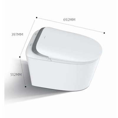 唯特贝拉Q1智能马桶(脚感冲水、座圈加热、离座冲水、落座润瓷)