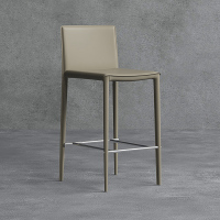 北欧吧台椅子简约家用靠背现代轻奢餐椅