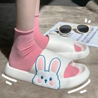 新品2022拖鞋女夏季外穿时尚韩版百搭耐磨潮流踩屎感家居鞋防滑凉拖鞋女