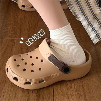 洞洞鞋厚底女拖鞋夏季韩版女个性ins潮学生防滑外穿凉鞋沙滩鞋护士鞋