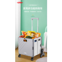 DuPont杜邦D-BS203D-4收纳盒(灰色)八轮爬楼款大号