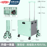 DuPont杜邦D-BS203D-2收纳盒(绿色)八轮爬楼款大号